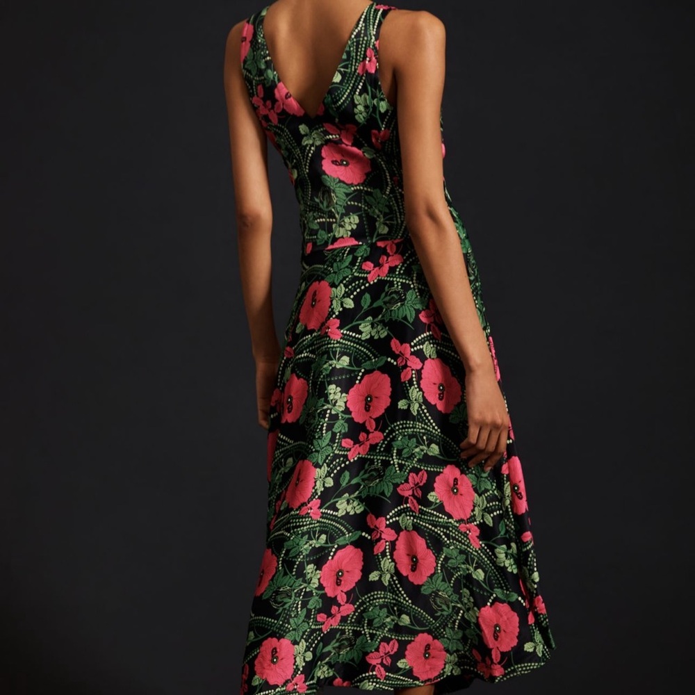 Anthropologie Maeve Ruched midi dress ๐ - Picture 3 of 6